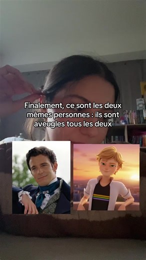 🖤 va vraiment falloir aller chez l’ophtalmologue la ! #benedictbridgerton #adrien #bridgerton #miraculous #series