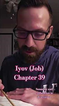 Iyov (Job) Chapter 39 #truth #bible #oldtestament #bookofjob #godssovereignty #humaninsignificance
