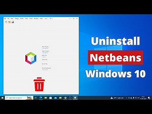 How to Uninstall Netbeans in Windows 10