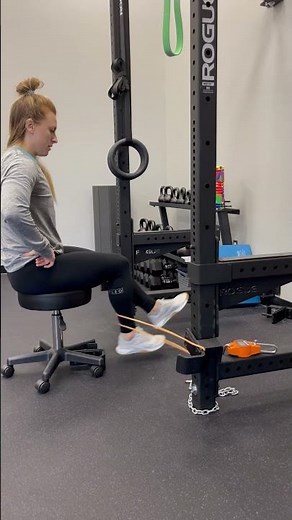 Hamstring Tantrums - Seated, Banded