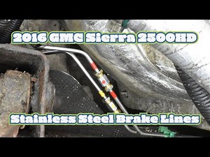 How to Install 2015-2018 Chevrolet/GMC Silverado/Sierra 2500HD Brake Lines