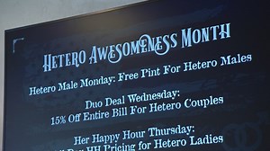 Idaho bar celebrates 'Heterosexual Awesomeness Month' in response to Pride Month