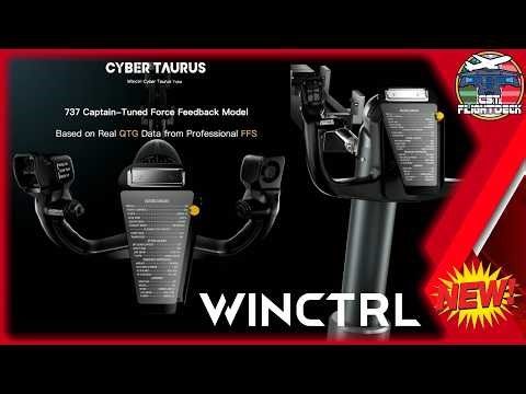 🤯WINCTRL CYBER TAURUS ANNOUNCEMENT FSWeekend 2026👉 This $500 FORCE FEEDBACK YOKE Changes EVERYTHING