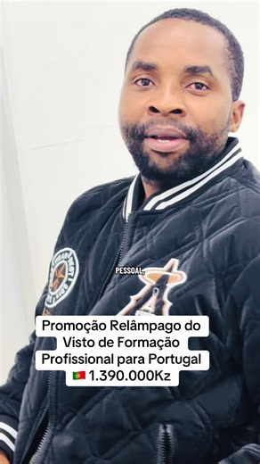 Visto de Formação Profissional Portugal 2026 — Promoção 1.390.000 Kz