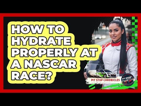 How To Hydrate Properly At A NASCAR Race?