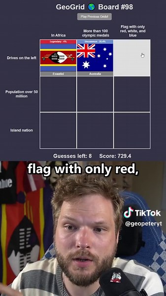 Ultimate Geography Challenge - GeoGrid #98 #geography #geogrid #flags #quiz #trivia #geographyquiz