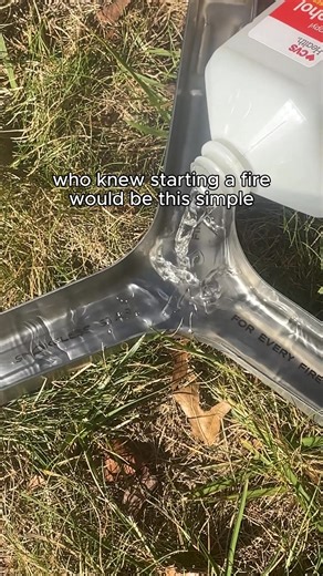 No more endless matches or messy fire starters — just Spark, a smarter way to light any fire in seconds. Pour, spark, and enjoy instant warmth with zero smoke or stress. Perfect for camping, patios, and cozy nights outdoors  | Spark Infinite Firestarter | Facebook