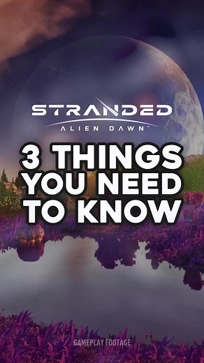 #AD Here are 3 things you need to know about Stranded: Alien Dawn! | its out now so check the link in my bio to download! #strandedaliendawn