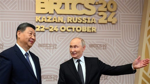 金砖国家峰会：习近平晤普京称“中俄深厚情谊不变” - BBC News 中文