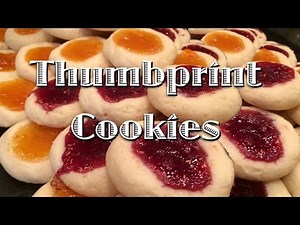 Cream Cheese Thumbprint Cookies