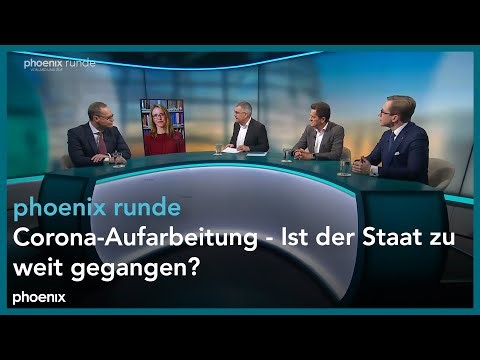 phoenixRunde: Corona-Aufarbeitung - Ist der Staat zu weit gegangen?