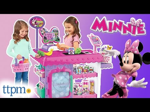 MINNIE MOUSE MARKET! Disney Jr. Minnie Mouse Marvelous Market Review!