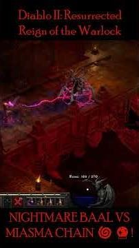 Insane Miasma Chain Build Destroys Nightmare Baal Under 30s! 🌀💀