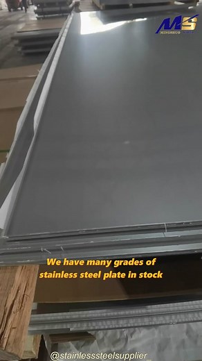 We have many grades of stainless steel plate in stock! #stainlesssteelplate #stainlesssteel #steelplate