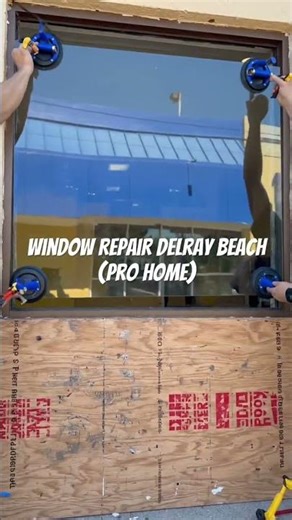 Pro Home Window Repair in Delray Beach #glassrepair #glassreplacement #windowrepair #delraybeach