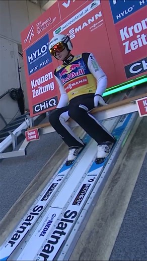 AirPrevc! ✈️ Domen Prevc 🇸🇮 flies to a win at Kulm! 🦅🏆 #fisskijumping #flying #worldcupkulm | FIS Ski Jumping