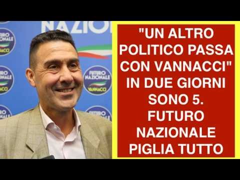 "ANOTHER POLITICIAN SWITCHES WITH VANNACCI" IN TWO DAYS THERE ARE 5. FUTURO NAZIONALE TAKES EVERY...