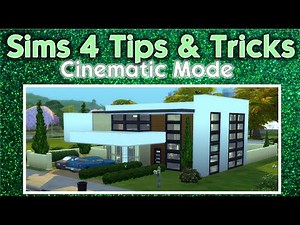 How to Set up Cameras in Cinematic Mode - Sims 4 Tips and Tricks!