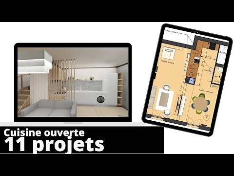 Amenagement cuisine ouverte : 11 exemples de 2022