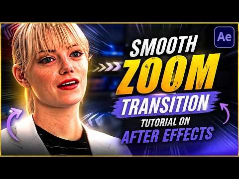 Create SMOOTH ZOOM Transitions Like a PRO in After Effects 🚀