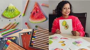 Realistic Fruit Illustrations with Colored Pencils : Learn Techniques to Create Textures | Smitha Rao | Skillshare
