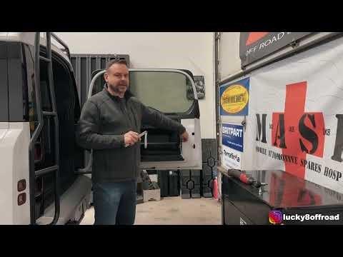 How to Install Our Rear Door Fold Down Galley Table on Your Land Rover Defender - Step by Step Guide
