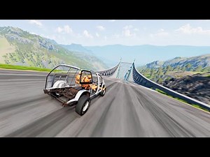 Full Throttle INSANE Long Downhill Mayhem! | BeamNG.drive Epic Crashes & Speed Test #3