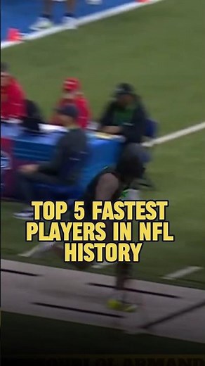 Top 5 Fastest Players in NFL History! EP - 1
