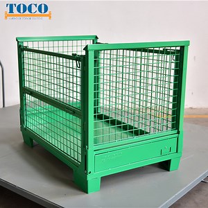 [Hot Item] Ce Certificate Folding Metal Box with Wheels