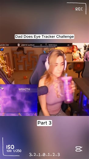 Dad Does Eye Tracker Challenge#fyp #viralvideo #eyetracker #challenge #funny