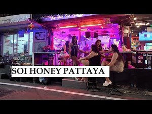 [4K] Soi Honey, Pattaya Nightlife Thailand 26 October 2025
