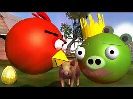 The ANIMAL FARM with some ANGRY BIRDS ♫ ♪ ♫ ♪ ♫ 3D animated spoof - FunVideoTV-Style