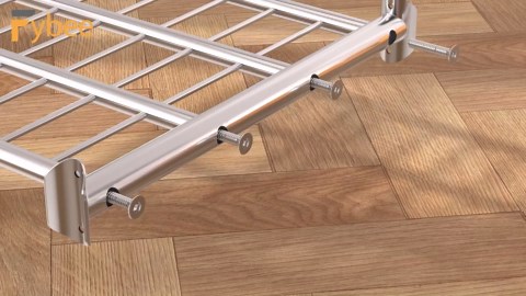 Heavy Duty Clothes Rack Up to 980 LBS, 100% Stainless Steel Rolling Clothing Rack with 2 Tier Shelves, Double Rod Garment Racks for Hanging Clothing, Extendable Rolling Clothes Rack with Wheels