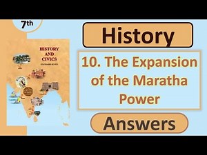 Class 7 History Chapter 10 – The Expansion of the Maratha Power | Question Answer |Maharashtra Boar
