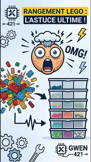 L'astuce ULTIME pour ranger les LEGO 🧩