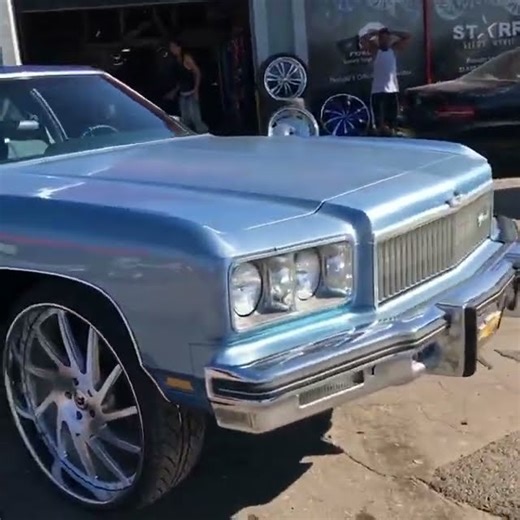 75 Chevy Donk on 26" Forgiatos by Coast 2 Coast Customs