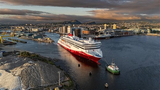 Spirit of Tasmania IV begins 27,000 km voyage to Hobart from Scotland