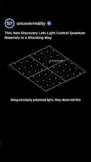 This New Discovery Let Light Control Quantum Materials In A Shocking Way #tech #shorts