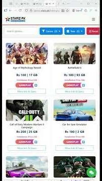 Get PC Games in Pakistan