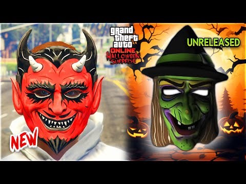 How To Activate The NEW FEATURE With Halloween Masks in GTA 5 Online!