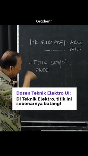Ada titik tapi batang, kok bisa?🧐🧐 Buat tau penjelasan lengkapnya tonton Kelas Rangkaian Listrik 1 di Gradient! Gimana caranya? Klik link di bio! Gunakan kode promo: MULAIBELAJAR (Berlaku sampai 7 Januari 2026)