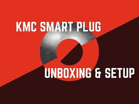 KMC smart plug unboxing and setup