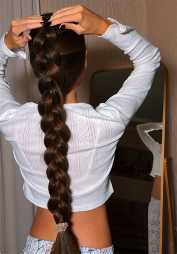 French braid - yes or no?🙈 #hairqueen | french braids