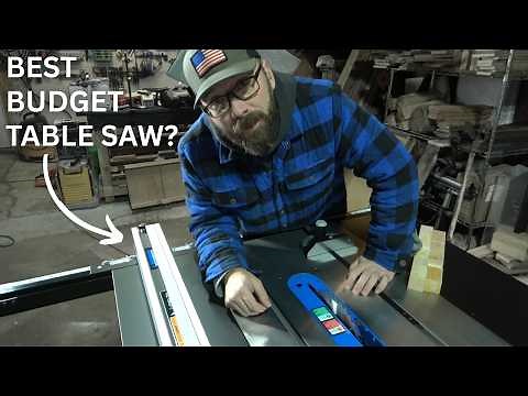 Affordable Delta 10" Contractor Table Saw - Unboxing, Calibration, Test, and Review