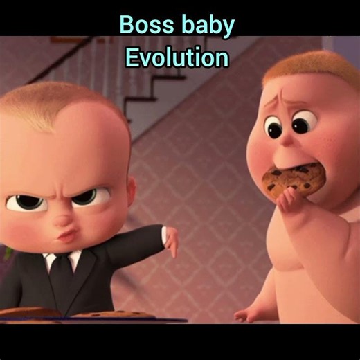 boss baby 2017 to 2020 evolution