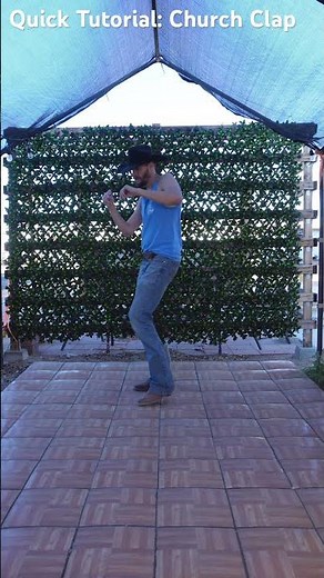 Quick Tutorial: Church Clap #linedancelessons #linedancing #linedance #linedancer #churchclap