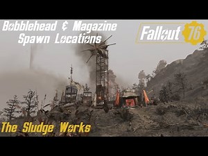Fallout 76 Bobblehead & Magazine Spawn Locations - The Sludge Works