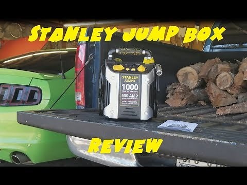 Review on the Stanley 1000 amp jump starter