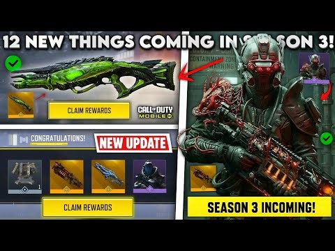 12 New Things Coming In Cod Mobile Season 3! (2026) New Skins | Cache Update | Collab & New Content!