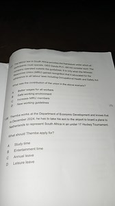 1.57 The labour law in South Africa provides the framework unde... | Filo
